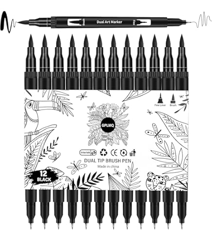 Tombow ABT Dual Brush Black ABT-N15