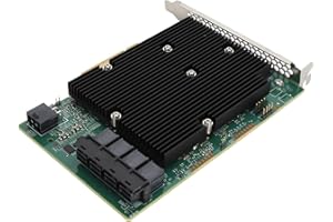 DIYEENI LSI 9300-16i SAS Controller HBA Card, 12Gbps 16 Ports SATA SAS Host Bus Adapter, PCIe 3.0 RAID Expander, Non RAID, for for Linux for VMware for FreeBSD