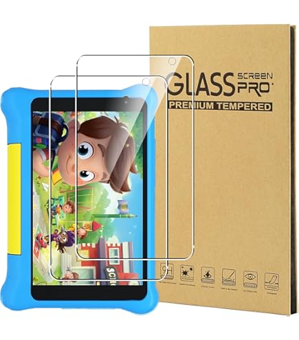 Pellicola Vetro Temperato Per HiGrace Tablet Bambini 7 Pollici - 2 Pezzi, Antigraffio 9H, Antimpronte - Foto 7