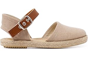 Pisamonas Espadrillas in Tela Riciclata con Cinturino Tipo Pelle