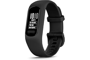 GARMIN Fitness Tracker Vivosmart 5 - Black, L | Bright Display and Up to 7 Days of Battery Life | Wrist Based Heart Rate, Body Battery and Energy Monitoring3.9 out of 5 stars 558AED 684.76