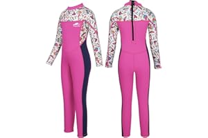 ‎GOGOKIDS Gogokids Children's Wetsuit 2.5 mm, Neoprene Thermal Swimsuits with UV 50+ Protection for 3-10 Years Girls Boys Swimming, Surfing, Diving, Swimming Lessons