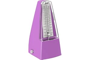 AUPHY Métronome Mécanique pour Débutants,Son Clair Rythme Précis, Adapté Guitare Saxophone Batterie Piano, etc. SOLO Series