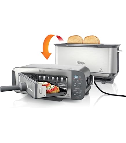 Cabilock Porta tostapane in acciaio inox per tostapane, per toast