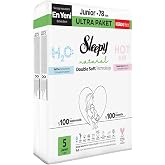 Sleepy Natural Double Soft Ultra Paket K&uuml;lot Bez 5 Numara Junior 78 Adet