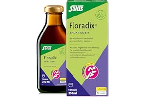 ‎SALUS Salus Floradix Sport Eisen - Tonikum 1x 250 ml - bei erhöhtem Eisenbedarf und sportlicher Leistung - mit Eisen, Vitaminen und Mineralstoffen - vegan