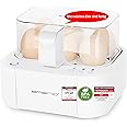 Emerio bester Eierkocher EB-115560 cooks all three cooking levels [soft|medium|hard] in just one cooking process with perfect result and voice output, unique in technology and design, model 2022
