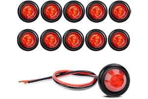GUUZI 10 Packa Vattentät LED Lampor, LED Undervattensbelysning, Utility Ledde Interiörlampor Navigationslampor 12V