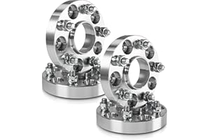 CUSTOMADEONLY 4x Hubcentric Wheel Adapters | 5x120 to 5x114.3 | 14x1.5 studs | 25mm 1.0" Inch