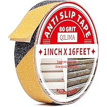 Nastro Antiscivolo Per Scale DGN - 2.5cm X 20m, Adesivo Nero Per Interni/Esterni - Foto 2