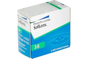 Bausch + Lomb - Soflens 38 - Lenti a Contatto Bisettimanali - 6 Lenti
