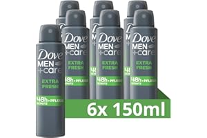 Dove Men+Care Dezodorant, 6 x 150 ml