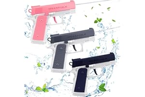 DIELOVEHUA 3 sztuki pistoletu na wodę, pistolet natryskowy dla dzieci, pistolet na wodę o długości 10 m, pistolet na wodę, zabawka do użytku na zewnątrz, na lato, do ogrodu, dla chłopców i dziewczynek