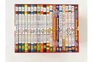 A Library of Diary of a Wimpy Kid 1-21 Books Complete Collection Boxed Set Paperback