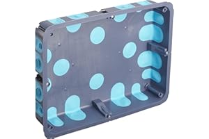 Boite de derivation electrique | boite derivation | Boite de derivation etanche exterieur | Boite De Derivation Encastree Stop Air 270X200X50 + Couvercle | Debflex | 718869