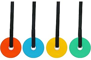 Eco Walker Shooting Goal Target Discs Reactive Agility Targets for Improving Accuracy Ideal for Lacrosse, Hockey, Soccer, Baseball