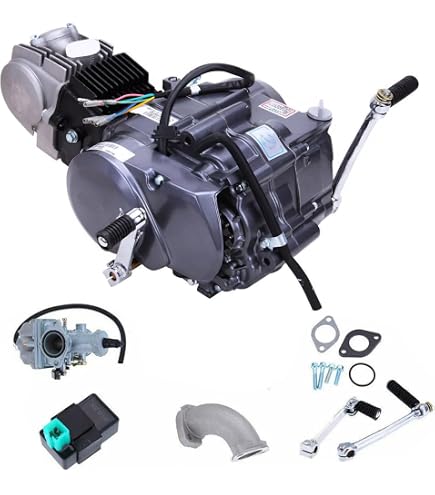 Motorino Di Avviamento Elettrico WOOSTAR Per Motori 4T 50cc-125cc - Compatibile Con TaoTao, Coolster, Dirt Bike, ATV