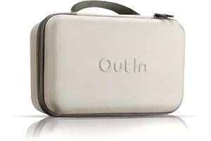 OutIn Nano Portable Electric Espresso Machine Carrying Bag, Waterproof Sturdy EVA Electronic Coffee Maker Storage Case with Comfortable Hand Hold Belt, Suitable for Travelling, Office, Camping