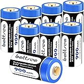 Rapthor 750mAh oplaadbare 123A / 123 lithiumbatterijen
