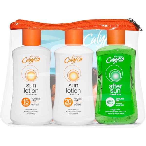 Malibu Travel Pack – SPF15 & SPF8 Sonnenöl + After-Sun Gel, 3x100 Ml, Wasserfest