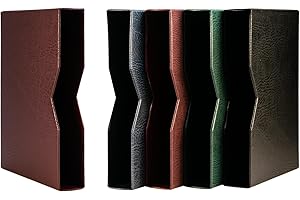 PROPHILA COLLECTION Cassetta porta Prophila album per francobolli classificatore 60 pagina marrone colori