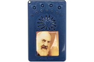 Holyart Rosario Elettronico Blu Coroncina Divina Misericordia, Madonna di Fatima