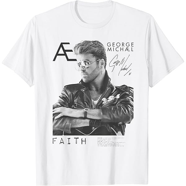 George Michael Faith Tour T-Shirt : Amazon.co.uk: Fashion