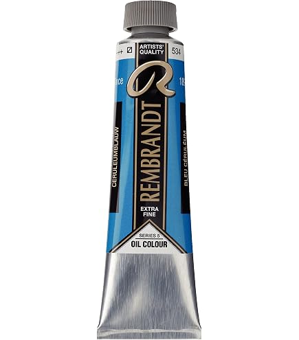 Rembrandt Oil Colour - Extra Fine Artist Oil Paint 40 ml - Verde Vescica 623 - Elevata resistenza alla luce dei pigmenti - Consistenza burrosa - Made in Netherlands