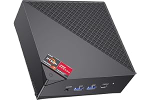 ACEMAGICIAN AM06PRO Mini PC, AMD Ryzen 7 5825U(8C/16T, up to 4.5GHz), 16GB DDR4&512GB SSD, Win11 Pro Mini desktop Computer,Vega 8 Graphics, Support 4K@60Hz Display WiFi6/Bluetooth 5.2/USB3.2