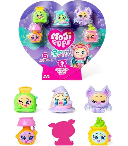 Moji Pops Blister de 4 e Club Room Party Series | Kuantokusta