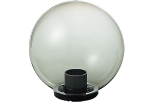 MARECO LUCE S.R.L Mareco Luce 1080301F Lampada Sfera Lampione in acrilico Fumè 75W Attacco E27 Diametro 30 cm