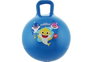MV SPORTS & LEISURE LTD Mv Sports & Leisure Baby Shark Inflatable Hopper Bouncer, Blue, 40cm