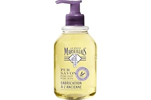Le Petit Marseillais Sapone Pur Savon nutriente con olio essenziale di lavanda ricaricabile, 300 ml