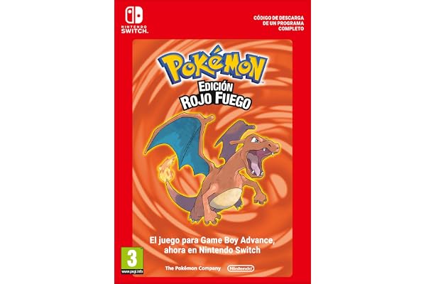 Pokémon Edición Rojo Fuego Standard | Nintendo Switch - Código de descarga