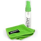 Mistify screen cleaner 40ml natural cleaning spray with microfibre cloth. Ideal for computers, keyboards, laptops including m