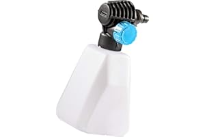 GLORIA Zestaw do piany, akcesorium do wszystkich produktów MultiJet, opryskiwanie pianą czyszczącą, dysza piany o płaskim strumieniu, pistolet do piany do czyszczenia samochodu