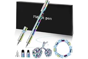 PATRICHOR Fidget Gel Pen Geschenke-Lustige Valentinstag Geschenke für Ihn,Neuheit Geburtstagsgeschenk für Männer, Beste Freundin, Freund, Papa, Mann - Coole Sachen für Teenager Mädchen Jungs Geschenke(Bunt)