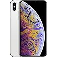 Apple iPhone XS Max, 256GB, Silver - Unlocked (Renewed)