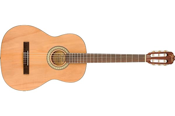 Fender FA-25N Alternative Series Guitare Classique Acoustique, Guitare pour Débutants, avec 2 ans de Garantie, Couleur Naturelle