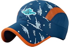 Decentron Kids Lightweight Quick Drying Sun Hat Airy Mesh UV Protection Caps