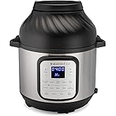Instant Pot Duo Crisp + Air Fryer 11-in-1 Multicooker, 5.7L - Pressure Cooker, Air Fryer, Slow Cooker, Steamer, Sous Vide Mac