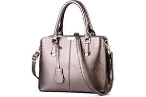 FiveloveTwo Womens Satchel Handbag Tote Purse Top Handle Shoulder Bags and Purse