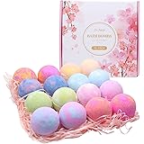 Dr.JIEER Fatto a mano，Bombe da Bagno, 16pcs Set Regalo Palle Effervescenti ，Bath Bomb Set