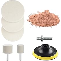 Zinc Oxide Powder GLASS POLISH PRO 3.52oz (100g) Cerium Oxide, Fine-Grade Glass Polishing Glass Polishing Compound