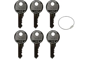 GAOHOU Ronis 455 Hubschlüssel, kompatibel mit Kone, Otis, Skyjack, Genie, Terex, Schnorchel, Vermeer Rolltreppe, 6 Stück