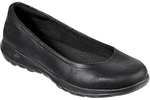 Skechers Go Walk Lite-Gem, Bailarinas con Punta Cerrada Mujer