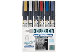 GSI CREOS Mr. Hobby GUNDAM marker Gundam AMS-126 FIne Edge zestaw 2