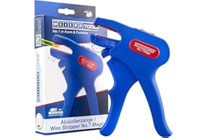 WEICON TOOLS Szczypce do ściągania izolacji Nr 7 Magic dla przewodu 0,5-16 mm² | Z bocznym obcinaczem