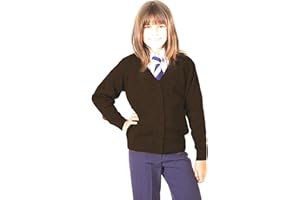 CKL SCHOOL WEAR CKL Girls School Cardigan Premium Wool Mix Knitted Cardigan School Uniform School Wear