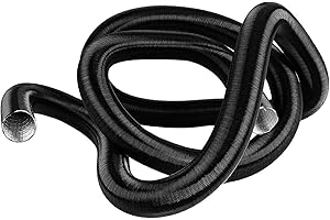 BAOGU Longueur 500 cm Ø 42 mm Tuyau d'échappement flexible pour voiture Air Diesel Chauffage Air Heater